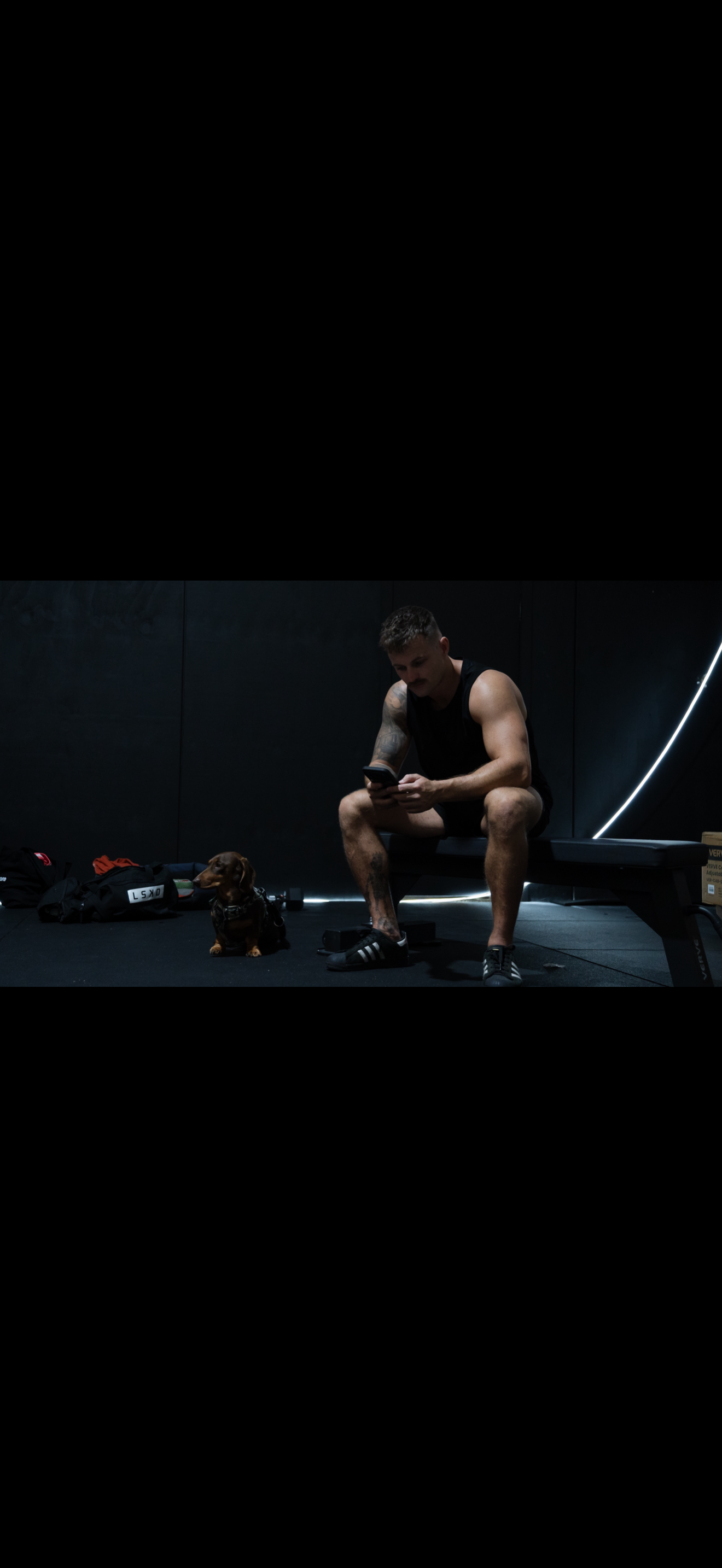 Shane Rogers training